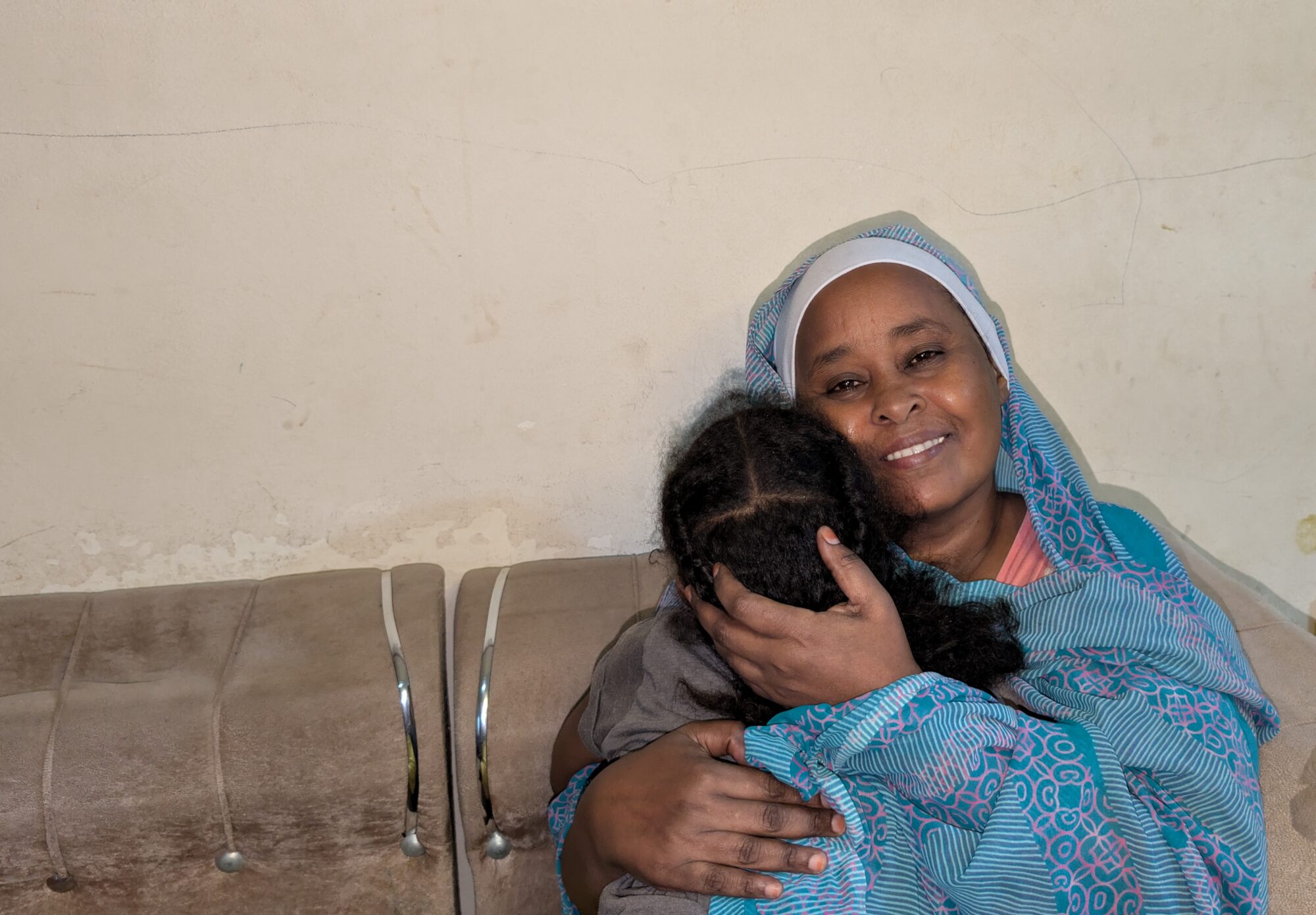 Lia and her mother, Nada